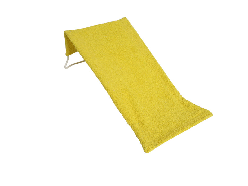 Лежак для купання високий 100% бавовна (Жовтий), Фото 1