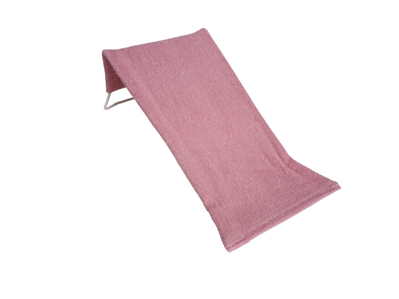 Лежак для купання високий 100% бавовна (Рожевий), Фото 1