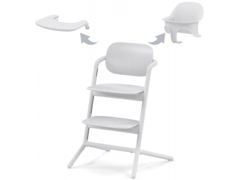 Стілець Lemo 3в1 All White, Фото 1