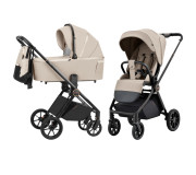 Коляска універсальна CARRELLO Ultra CRL-6525 2в1 Cosmic Beige N.F. /1/