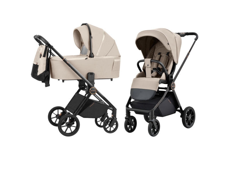 Коляска універсальна CARRELLO Ultra CRL-6525 2в1 Cosmic Beige N.F. /1/, Фото 1