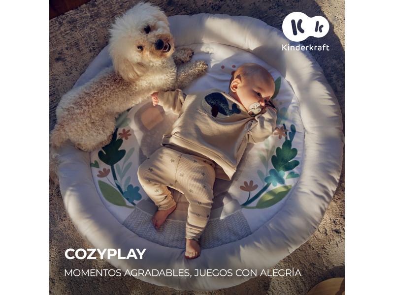 Розвиваючий килимок Kinderkraft Cozyplay (KPCOZY00LGR0000), Фото 13