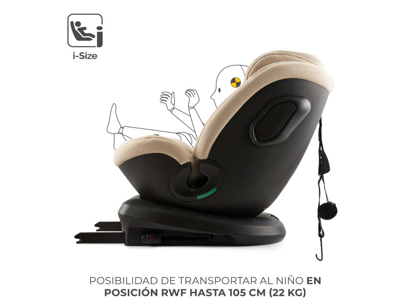 Автокрісло Kinderkraft Xpedition 3 i-Size Beige (KCXPED03BEG0000), Фото 14