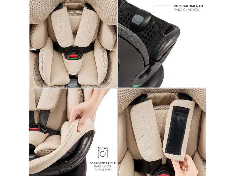 Автокрісло Kinderkraft Xpedition 3 i-Size Beige (KCXPED03BEG0000), Фото 6