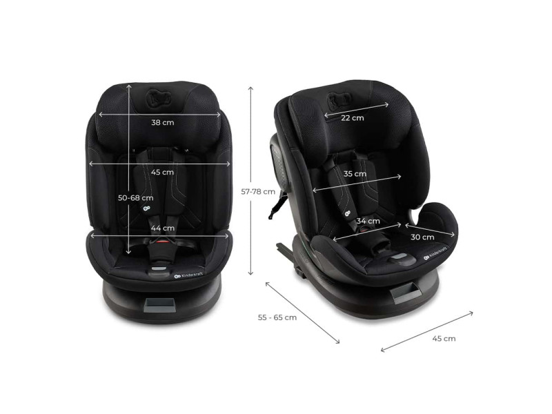 Автокрісло Kinderkraft Xpedition 3 i-Size Black (KCXPED03BLK0000), Фото 8