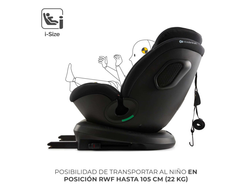 Автокрісло Kinderkraft Xpedition 3 i-Size Black (KCXPED03BLK0000), Фото 14