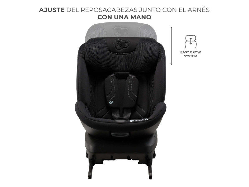 Автокрісло Kinderkraft Xpedition 3 i-Size Black (KCXPED03BLK0000), Фото 4