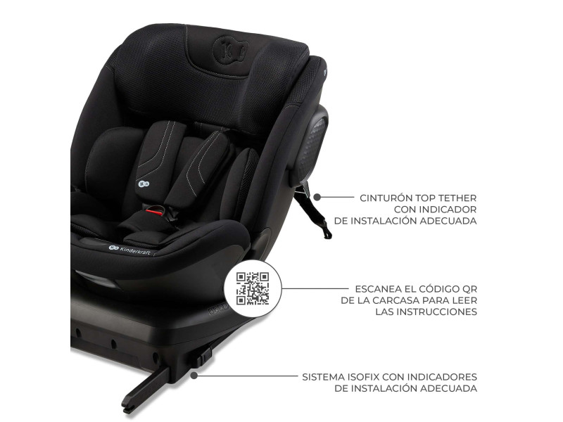 Автокрісло Kinderkraft Xpedition 3 i-Size Black (KCXPED03BLK0000), Фото 5