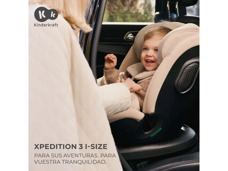 Автокрісло Kinderkraft Xpedition 3 i-Size Green (KCXPED03GRE0000), Фото 3