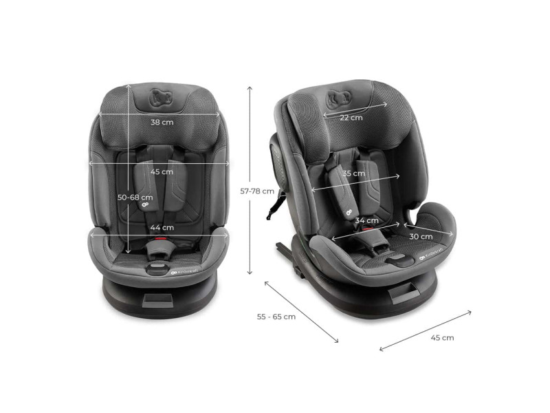 Автокрісло Kinderkraft Xpedition 3 i-Size Grey (KCXPED03GRY0000), Фото 8
