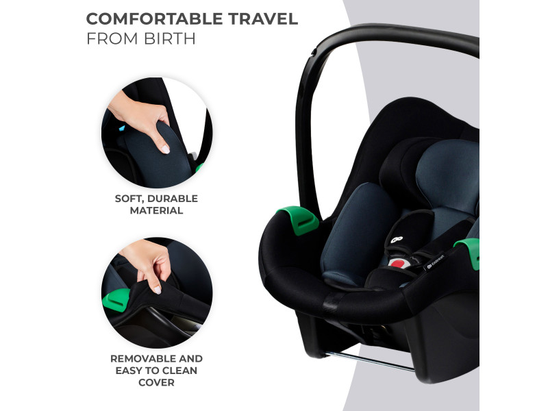 Автокрісло-люлька Kinderkraft Mink Pro i-Size Black (KCMINKPRBLK0000), Фото 10