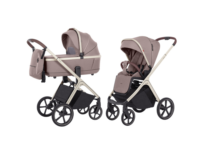 Коляска універсальна CARRELLO Vector CRL-6550 2в1 Rock Beige /1/, Фото 1