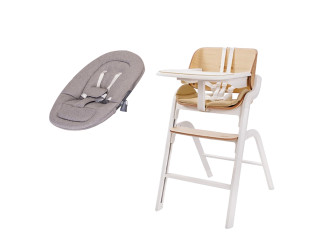 Стульчик для кормления CARRELLO Combi CRL-9505 Cream White /1/