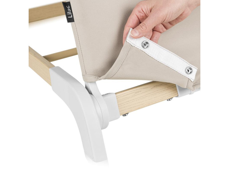 Детский шезлонг Lionelo LILAC BEIGE SAND, Фото 4