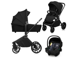 Універсальна коляска 3 в 1 Lionelo MIKA  PLUS 3IN1 BLACK ONYX