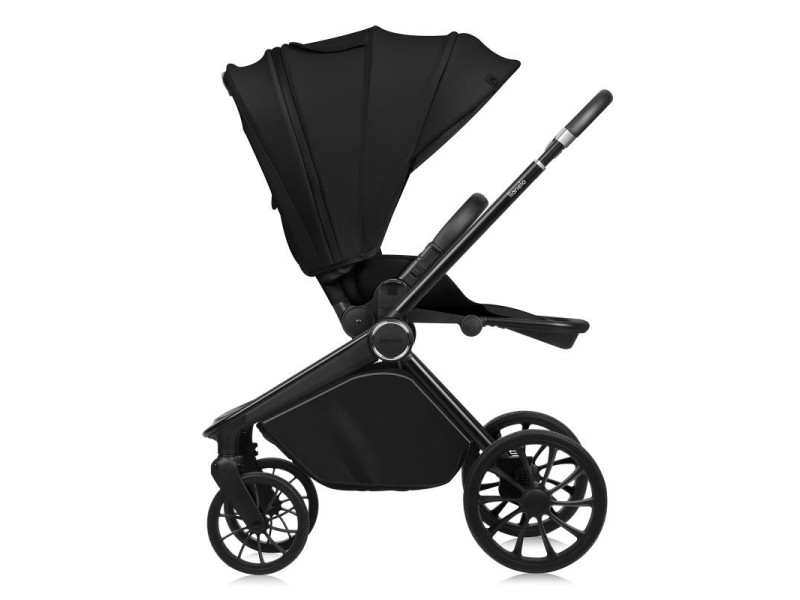 Универсальная коляска 2 в 1 Lionelo MIKA PLUS 2IN1 BLACK ONYX, Фото 5