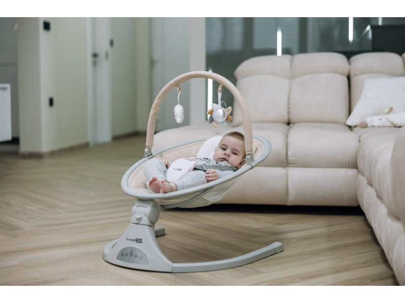 Гойдалка дитяча FreeON Elite, beige, Фото 8