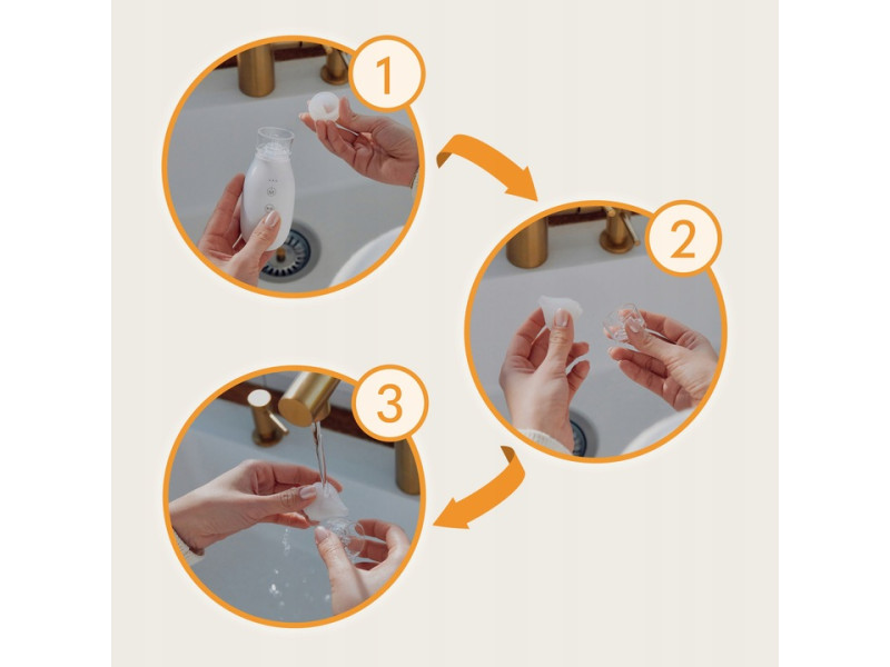 Назальный аспиратор Lionelo BABYAIR, Фото 4