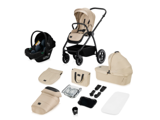 Универсальная коляска 3 в 1 Lionelo MERIL 3IN1 BEIGE SAND