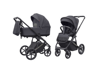 Коляска універсальна CARRELLO Sigma CRL-6523 2в1 Club Grey /1/