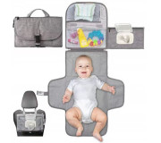 Сумка органайзер 15657 Сіра 20*29*5см (розклад 70*54см) /1/