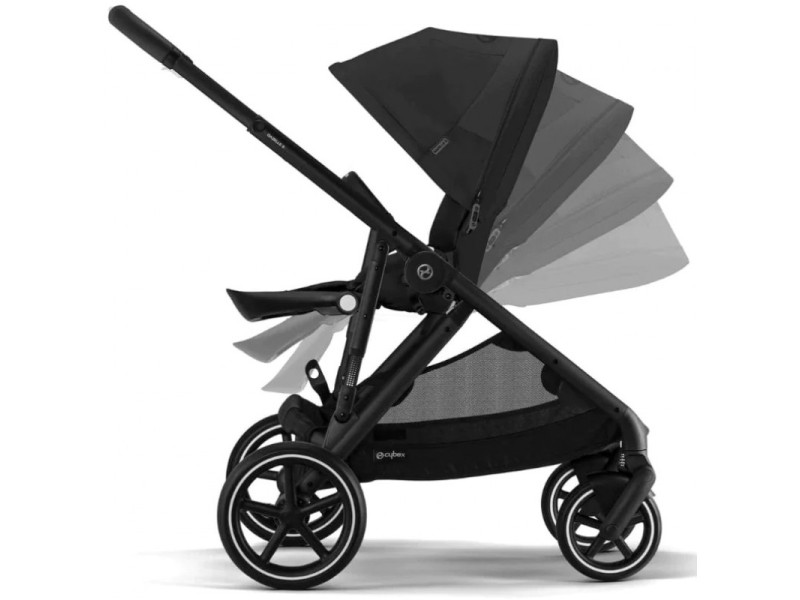 Коляска eGazelle S BLK Moon Black, Фото 5