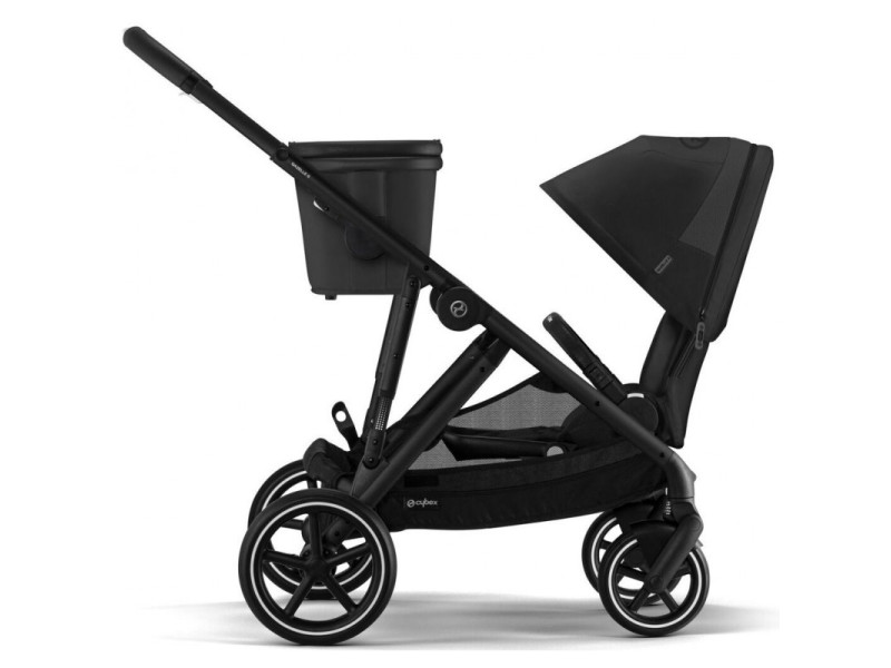 Коляска eGazelle S BLK Moon Black, Фото 7