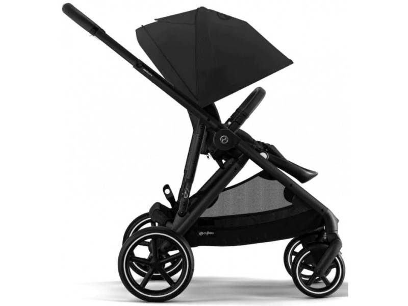 Коляска eGazelle S BLK Moon Black, Фото 3