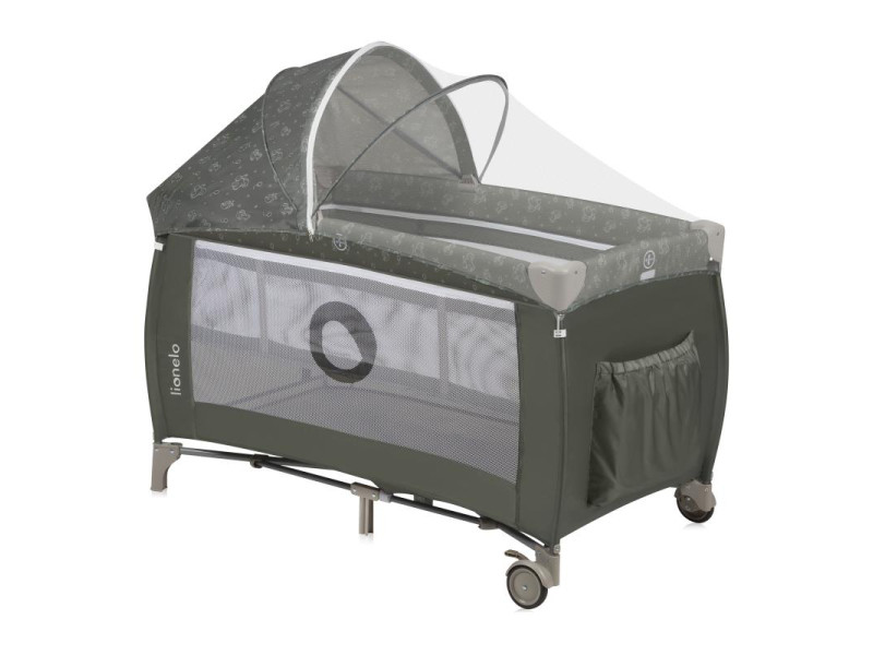 Ліжечко-манеж Lionelo SVEN PLUS  BEIGE OLIVE, Фото 6