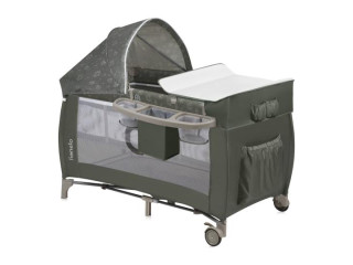 Кроватка-манеж Lionelo SVEN PLUS  BEIGE OLIVE