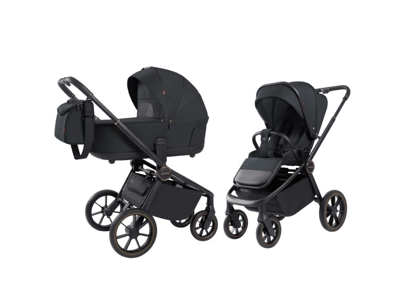 Коляска універсальна CARRELLO Epica CRL-8510 (2in1) Space Black /1/, Фото 1