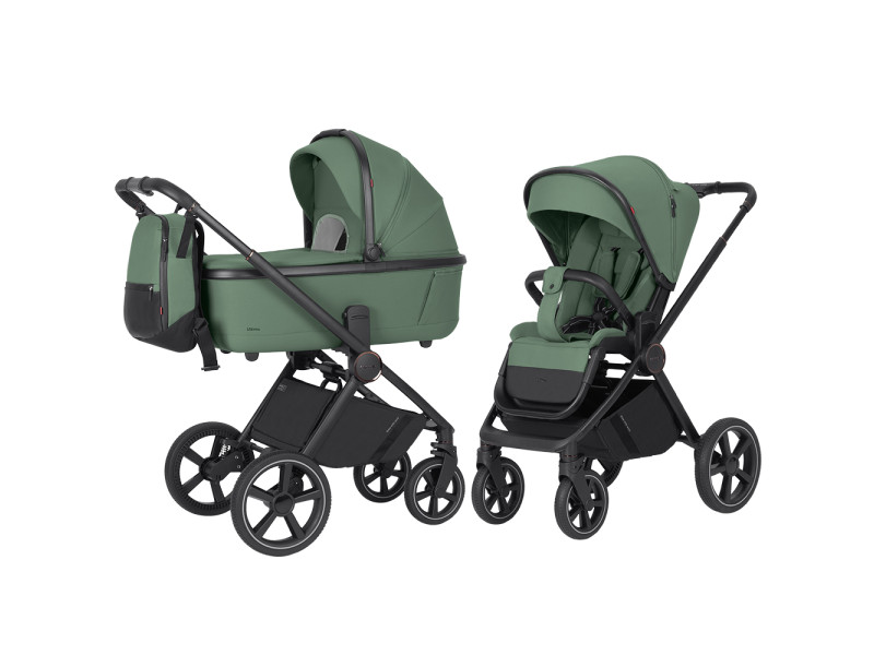 Коляска універсальна CARRELLO Ultimo CRL-6528 (2in1) Fern Green /1/, Фото 1