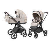 Коляска універсальнаа CARRELLO Ultra CRL-6527 2в1 Ice Grey /1/