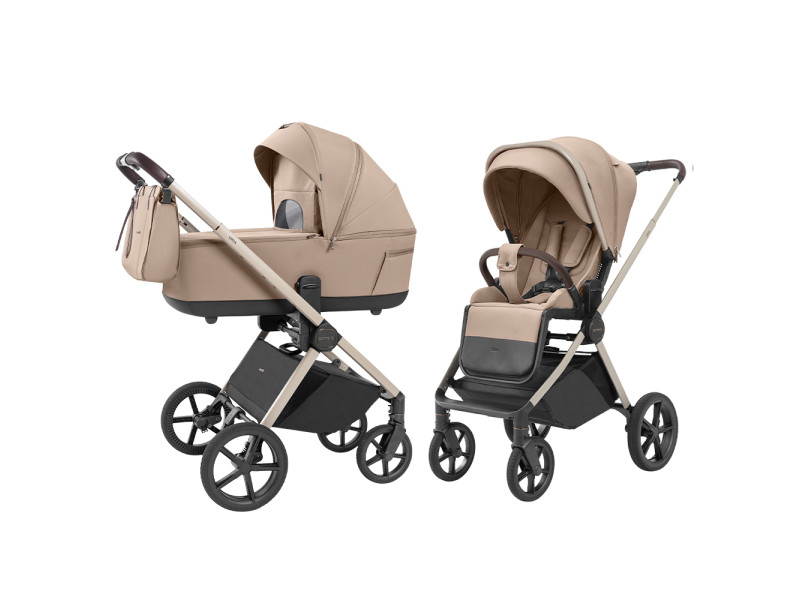 Коляска універсальна CARRELLO Ultra CRL-6527 2в1 Warm Beige /1/, Фото 1