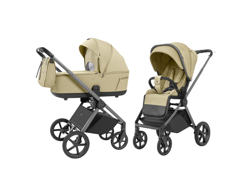 Коляска универсальная CARRELLO Ultra CRL-6527 2в1 Soft Beige /1/, Фото 1