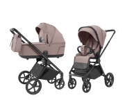 Коляска універсальна CARRELLO Ultra CRL-6527 2в1 Floral Beige /1/