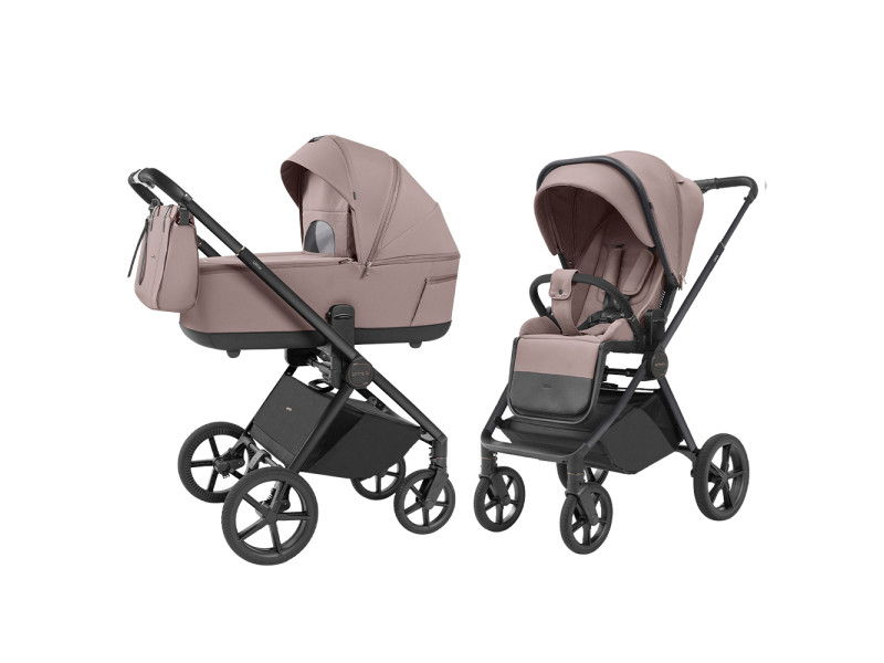 Коляска універсальна CARRELLO Ultra CRL-6527 2в1 Floral Beige /1/, Фото 1