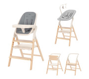 Стульчик для кормления CARRELLO Ergo CRL-16701 Carbon Grey /1/ MOQ