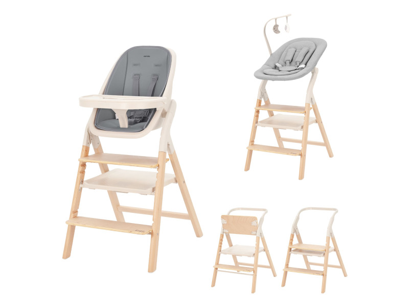 Стілець для годування CARRELLO Ergo CRL-16701 Carbon Grey /1/ MOQ, Фото 1