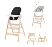 Стілець для годування CARRELLO Ergo CRL-16701 Obsidian Black /1/ MOQ