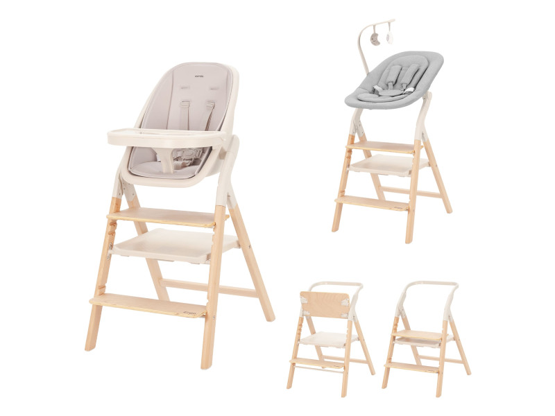 Стілець для годування CARRELLO Ergo CRL-16701 Sugar Beige /1/ MOQ, Фото 1