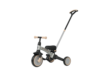 Велосипед з ручкою - біговел Stager 3в1 Silver