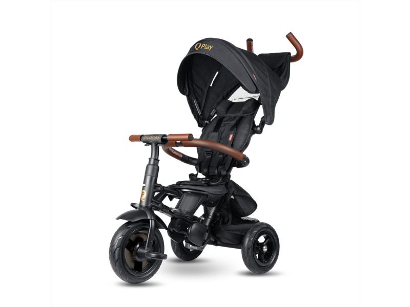 Велосипед складаний триколісний дитячий Rito Deluxe Black, Фото 1
