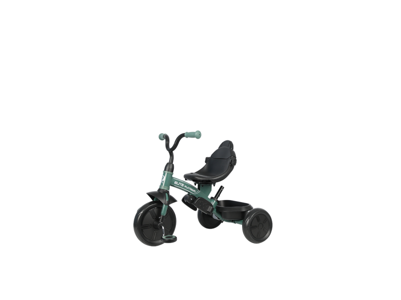Велосипед триколісний дитячий Elite Platinum Green, Фото 3