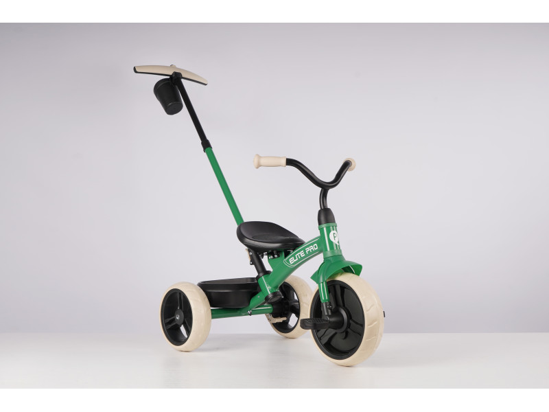 Велосипед триколісний дитячий Elite Pro Green, Фото 3