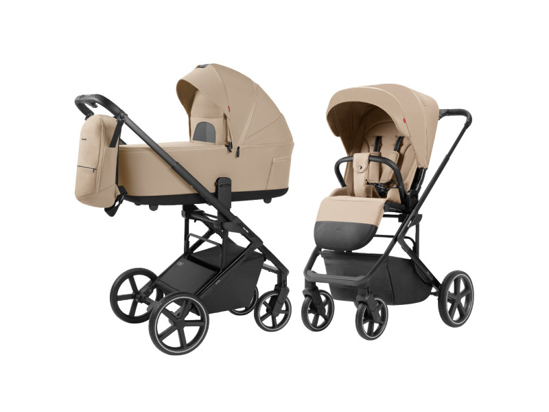 Коляска універсальна CARRELLO Alfa CRL-6522 (2in1) Natural Beige /1/, Фото 1