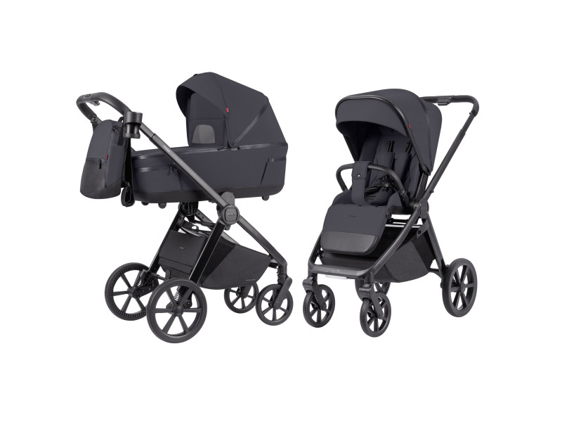 Коляска універсальна CARRELLO Omega CRL-6540/1 Meteor Grey (2in1)  /1/, Фото 1