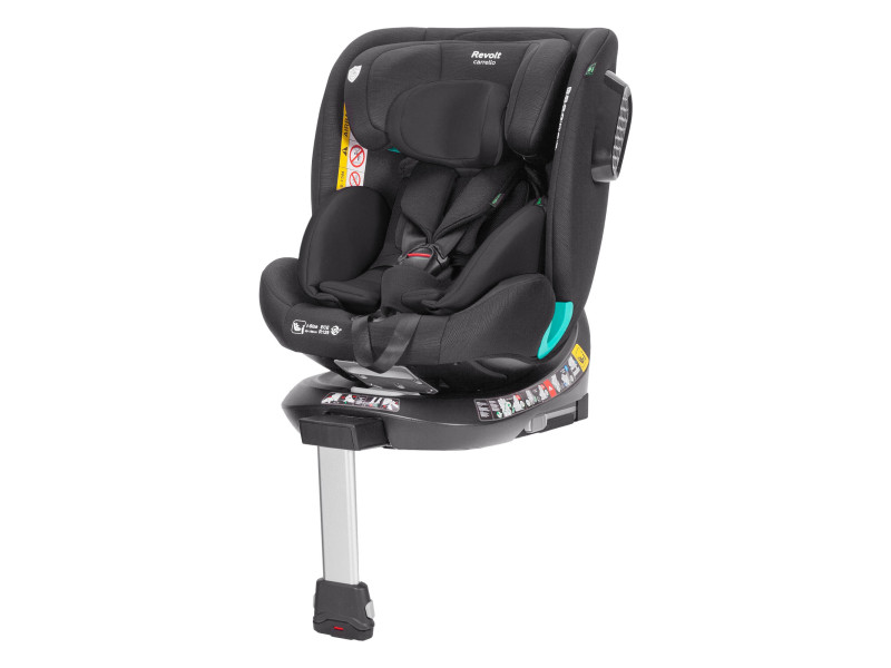 Автокрісло CARRELLO Revolt CRL-15805/1 Space Black i-Size 40-150см ISOFIX, поворот, опор.стійка, Фото 1