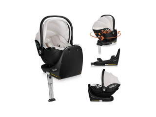 База з автокріслом Lionelo MOXIE I-SIZE SET BEIGE SAND