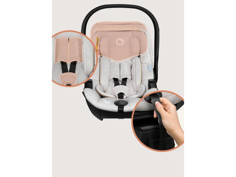 Детское автокресло Lionelo MOXIE I-SIZE BEIGE SAND, Фото 3